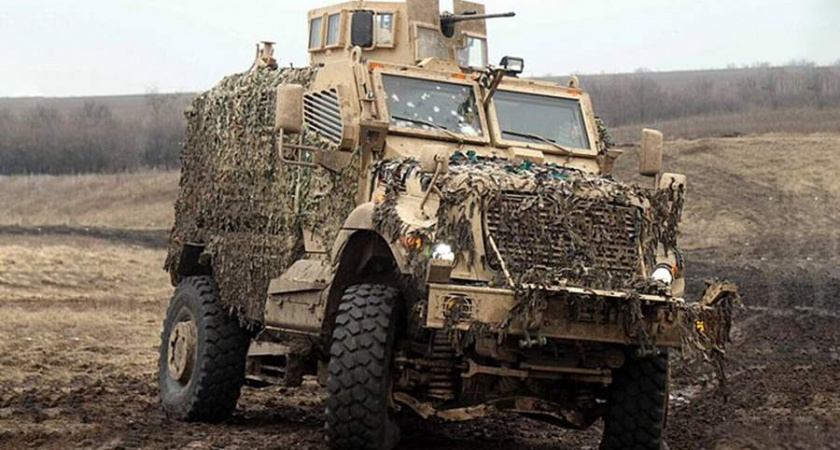 Российские морпехи захватили бронетранспортер ВСУ в Курской области