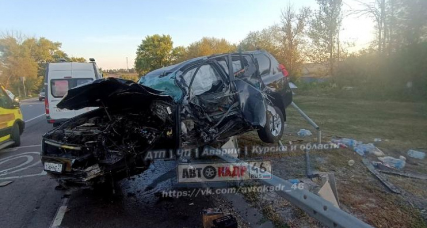 ДТП в Курской области: погиб 55-летний водитель, двое ранены