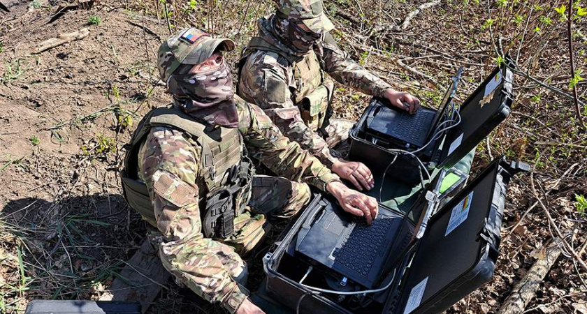 Россия уничтожила гаубицу ВСУ с помощью «Ланцета» в Курской области