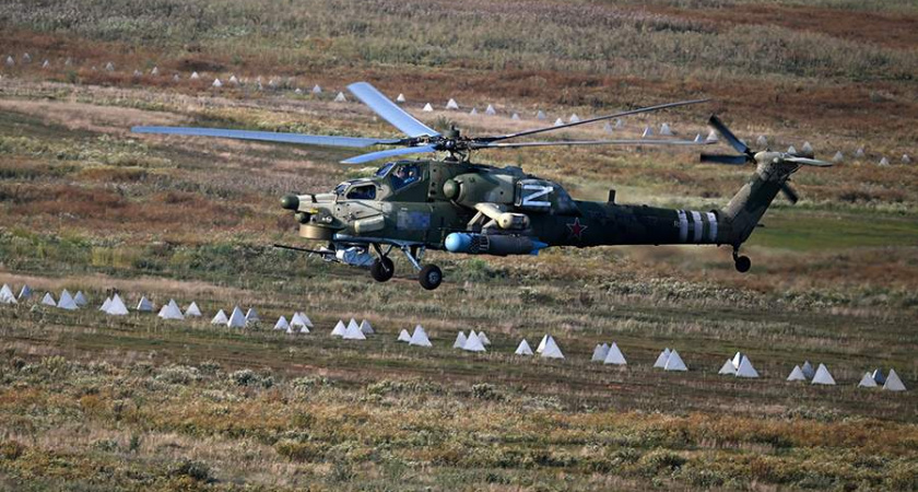 Российская авиация нанесла удары по украинским позициям в Курской области