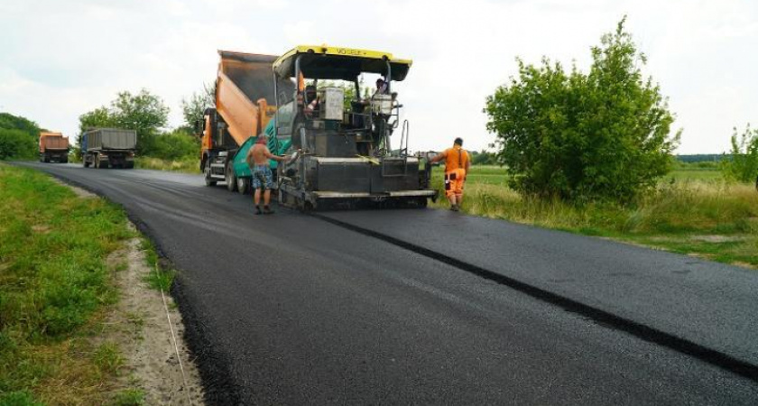 В Курске завершен ремонт дороги на улице Аэродромной