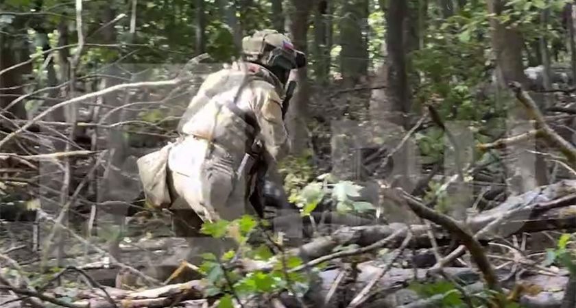 Росгвардия обнаружила маяк для корректировки ракет ВСУ в Курской области