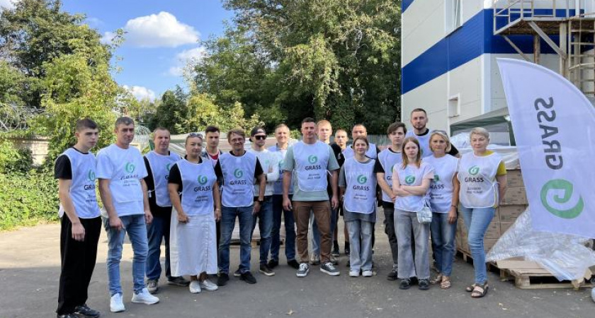 Крупный бизнес помогает Курску: GRASS отправила гуманитарную помощь для переселенцев