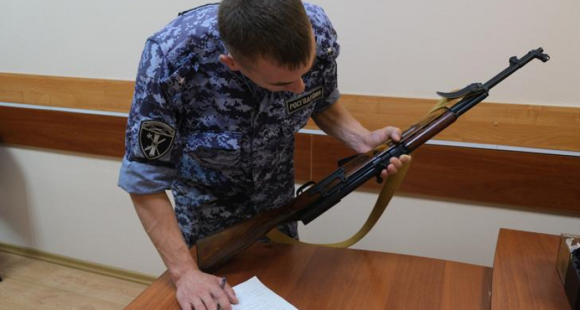 В Курске за неделю изъяли 9 единиц оружия при проверке владельцев