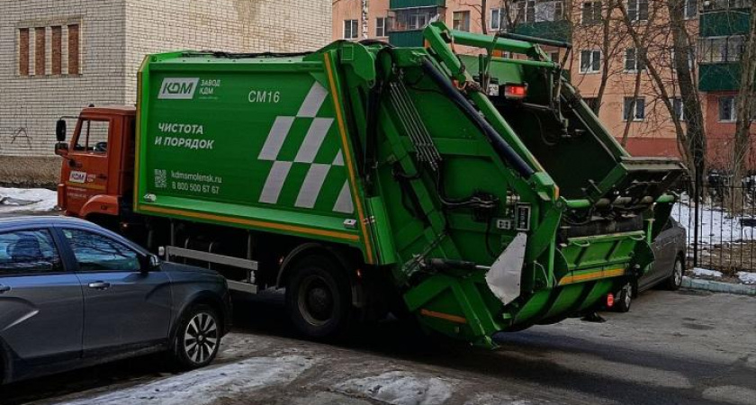 В Курске предложили освободить мусоровозы от штрафов за перегруз