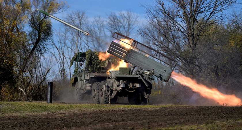 Российские военные отразили шесть атак ВСУ в Курской области