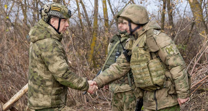 Глава Росгвардии проверил подразделения в Курской области