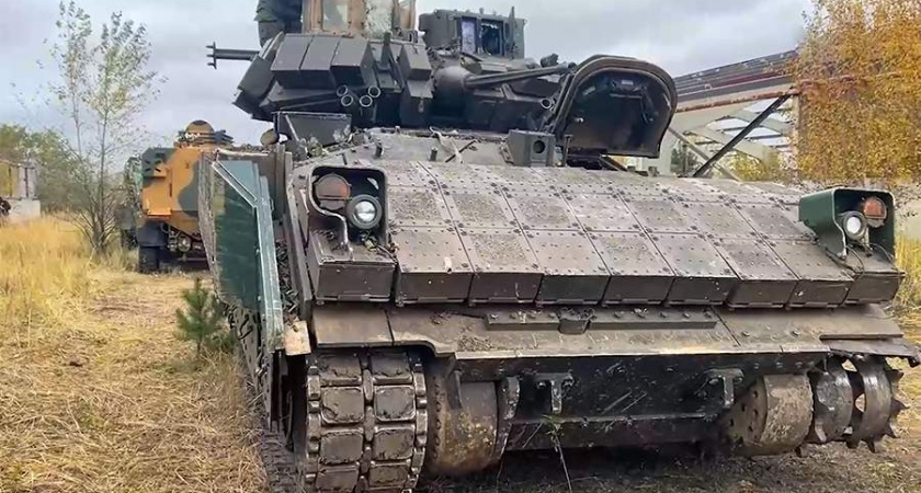 Российские десантники захватили и отремонтировали Bradley и Kirpi в Курской области