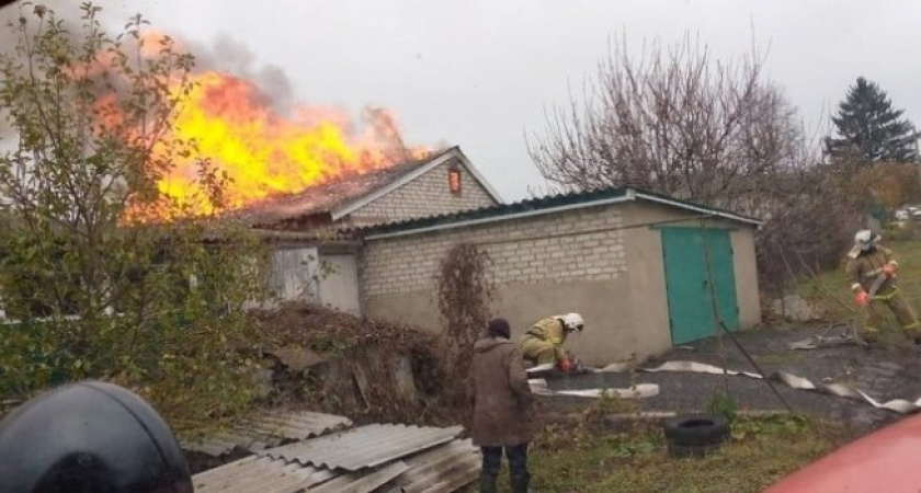 За выходные в Курской области произошло три крупных пожара