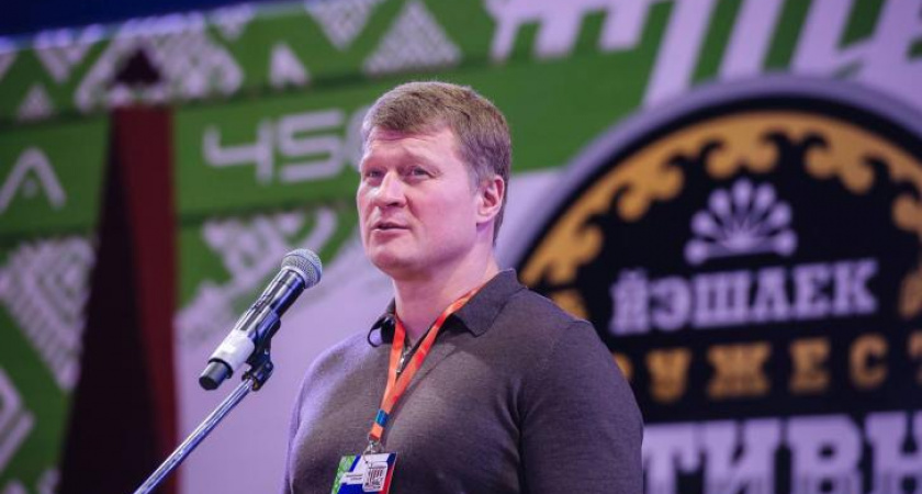 Олимпийский чемпион Поветкин получил медаль "Патриот России"