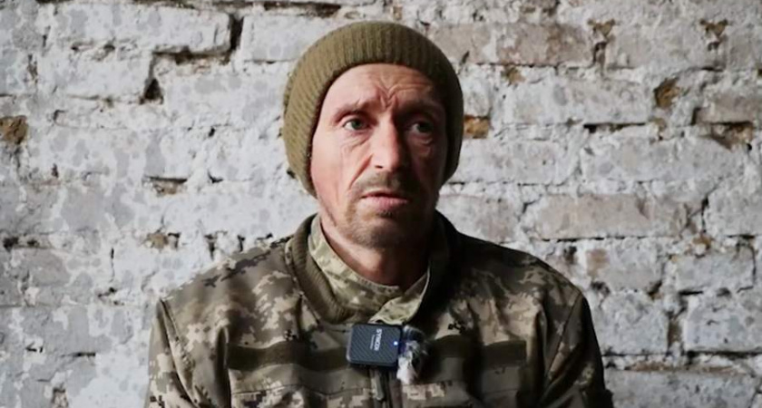Пленный украинец рассказал о принудительном удержании в военкомате перед отправкой на фронт