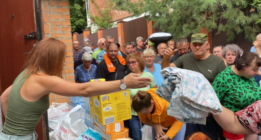 В Курской области 5 тысяч волонтеров помогают жителям приграничья