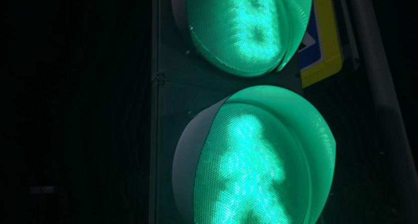 В Курске установили пять новых светофоров на оживленных перекрестках