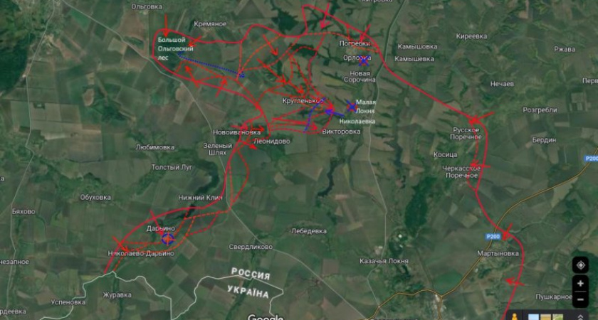 Бои в Курской области: ВСУ отбросили силы РФ у Кругленького, но терпят неудачи южнее Суджи