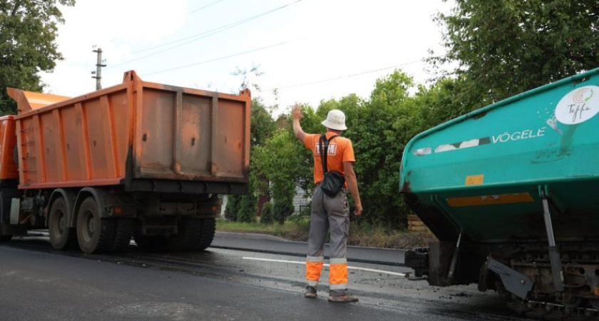 В Курске отремонтировали более 42 километров дорог по нацпроекту