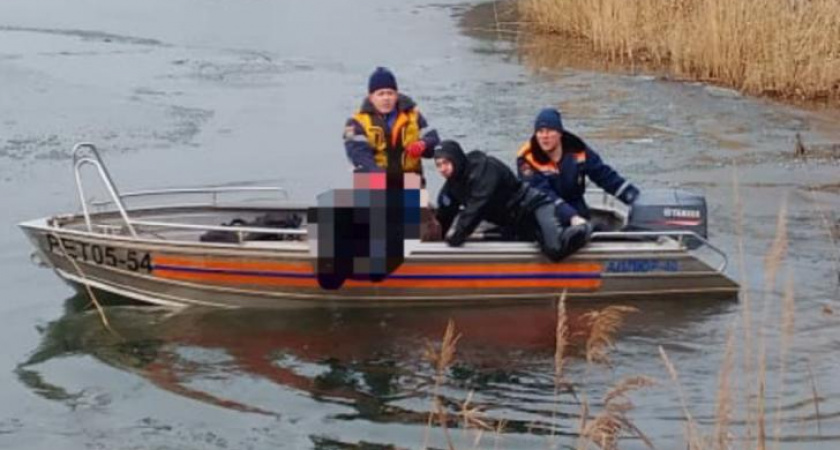 В Курском районе во время зимней рыбалки утонул пенсионер