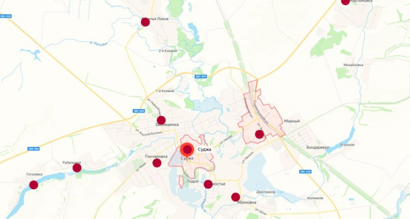 Российские войска окружают Суджу в Курской области
