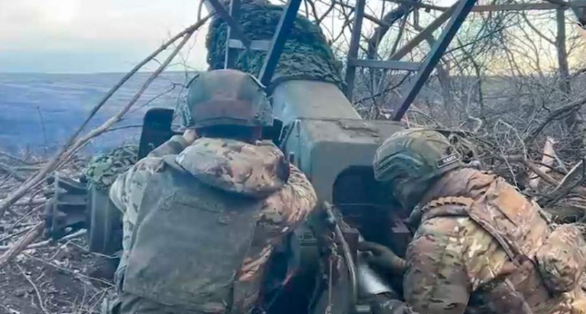 Тульские десантники уничтожили позиции ВСУ в Курской области