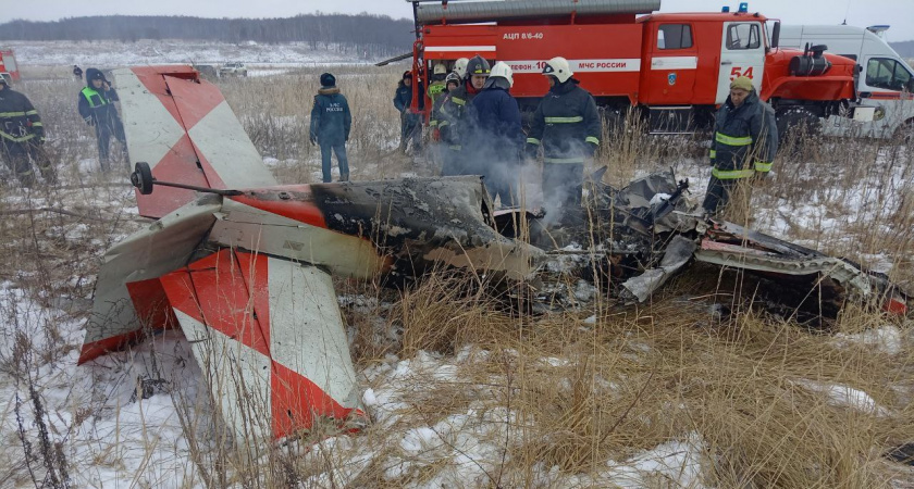 В Нижегородской области небольшой самолет потерпел крушение: двое погибших