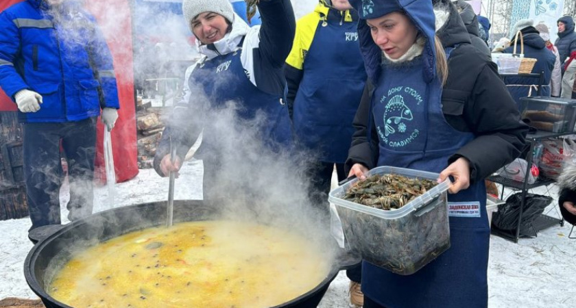 Курская уха стала хитом гастрофестиваля в Задонске