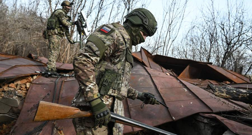 Российские военные освободили три села в Курской области