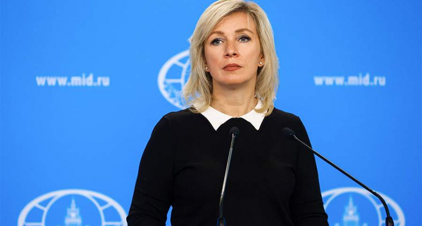 Захарова ответила на заявление Зеленского об "успехах" в Курской области