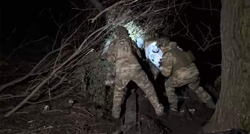 Российские десантники уничтожили транспорт с украинскими военными в Курской области