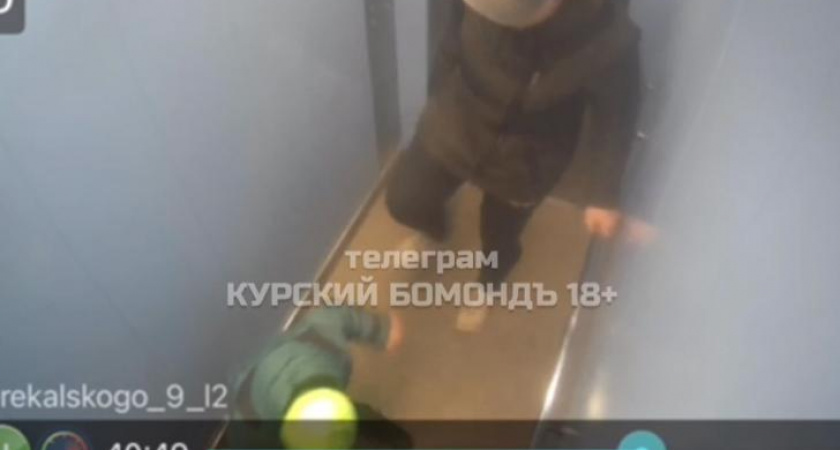 Полиция проверяет мать, ударившую ребенка в лифте в Курске