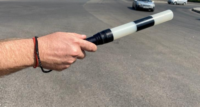 В Курске задержали 17-летнего мотоциклиста без прав