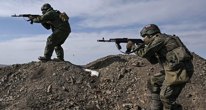 Российские военные освободили Свято-Николаевский монастырь в Курской области