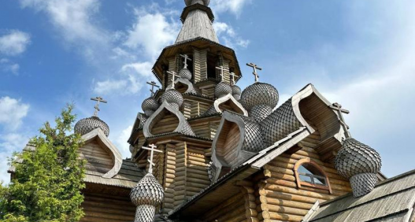 В Белгородской области сгорел храмовый комплекс "Новый Иерусалим" после атаки беспилотников