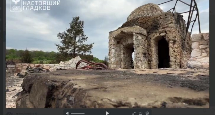 Фото к статье: Храмовый комплекс Новый Иерусалим в Белгородской области восстановят и расширят после атаки дрона