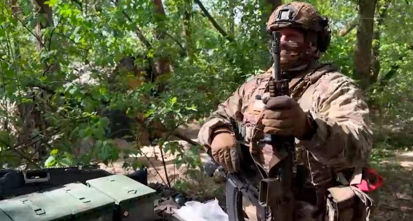 Российские военные освободили последнее село в Курской области от ВСУ