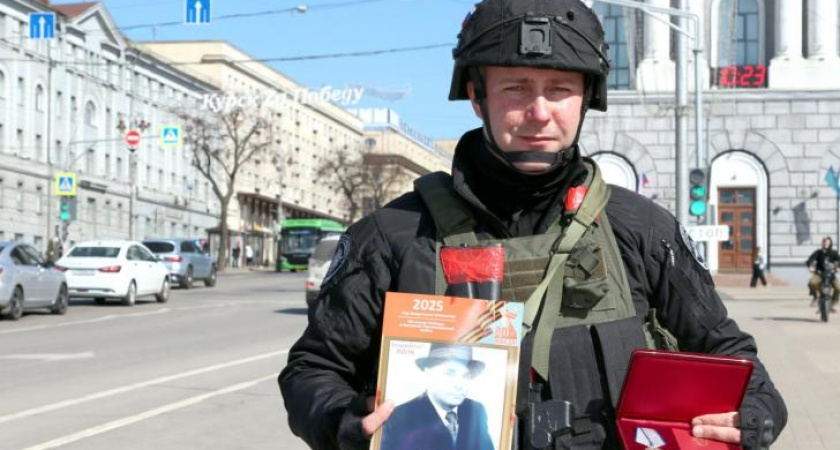 Дед и правнук награждены одной медалью "За отвагу" с разницей в 82 года