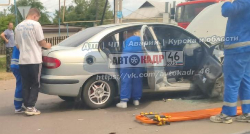 Женщина пострадала в тройном ДТП в Золотухино