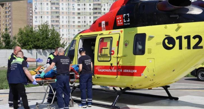 Пострадавших при обстреле курянок доставили в Склифосовского