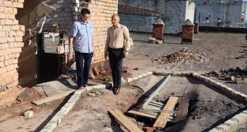 Крышу актрисы драмтеатра отремонтировали спустя 4 дня после атаки БПЛА