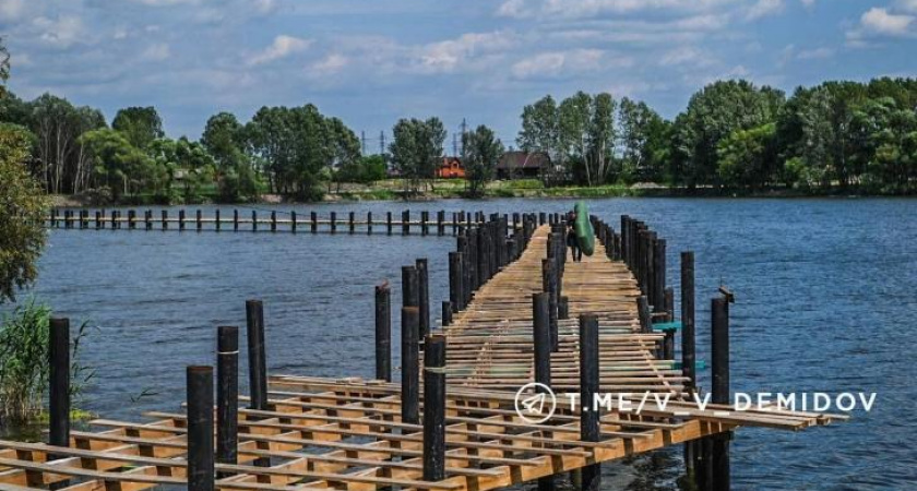 В Белгороде соединяют набережную с Центральным пляжем