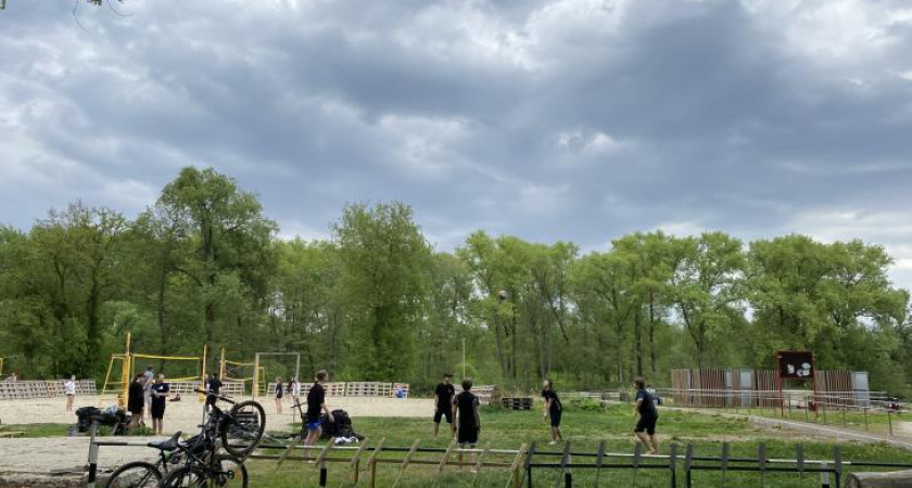 В парке "Боевая дача" установят еще одну детскую площадку