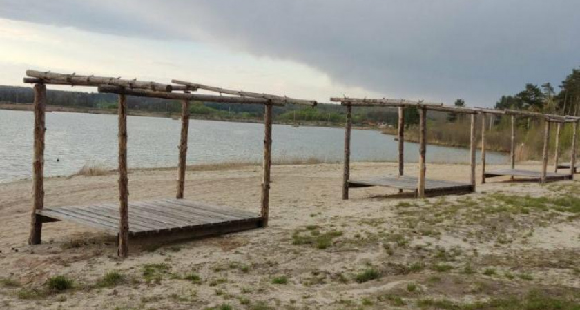 В Курске закрыли для купания пляж на Новой Боевке