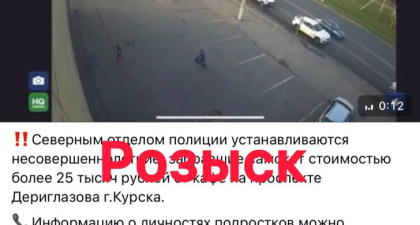 Дети украли самокат за 25 тысяч рублей в Курске