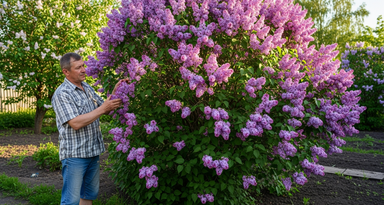 Роскошный фиолетовый каскад из душистых гирлянд весь сезон: неприхотливый кустарник растет даже на бедных почвах и не требует особого ухода