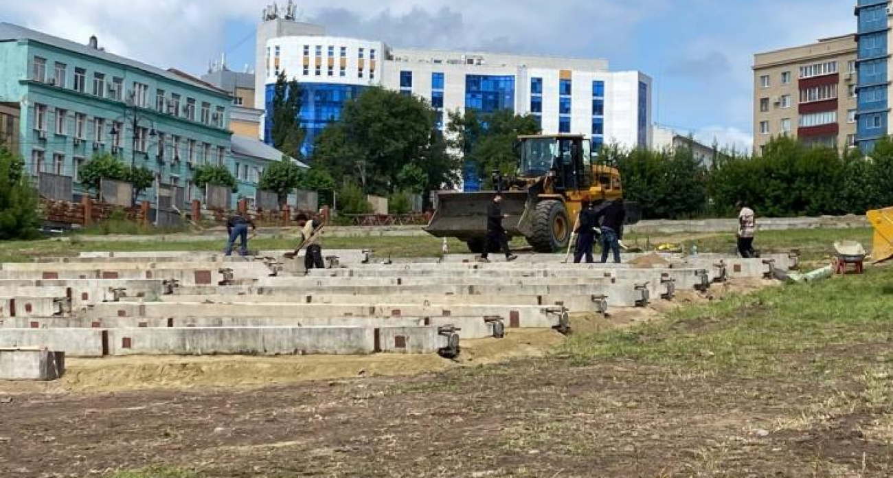 В Курске на Полугоре к середине июля откроется новое общественное пространство