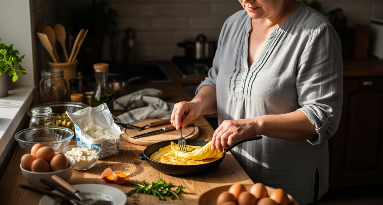 Показали, как приготовить вкуснятину на завтрак за 5 минут: пара яиц и пачка творога