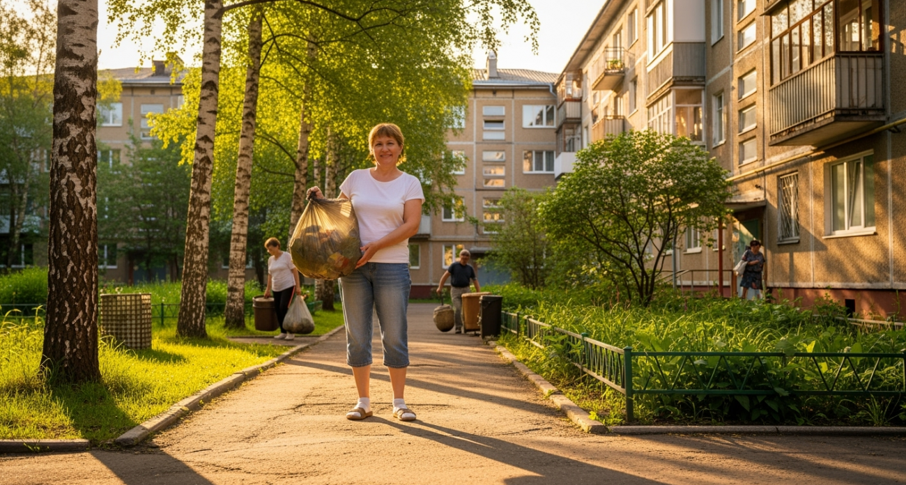 Мусорные пакеты - пережиток прошлого: дорого стоят и постоянно рвутся - нашла им бесплатную альтернативу (способ известен еще со времен СССР)