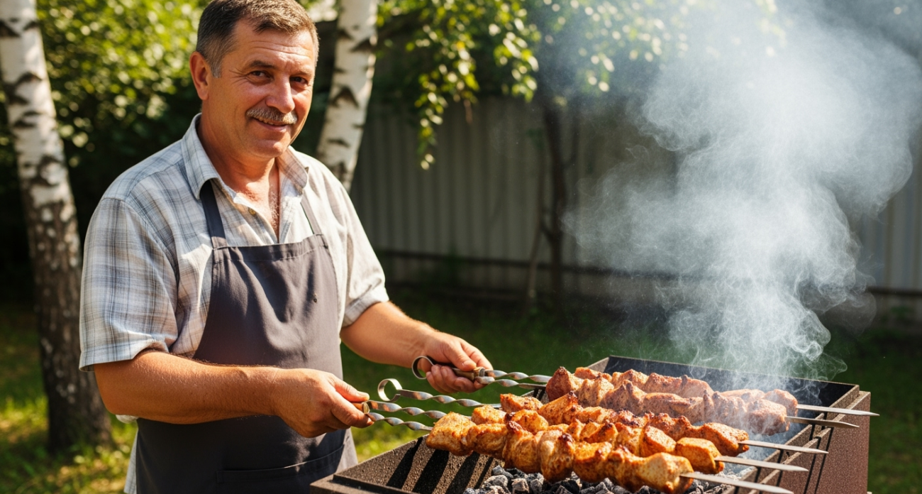 Вот как грузины готовят мясо для шашлыка - забудьте об уксусе, майонезе и соевом соусе. Просто тает во рту