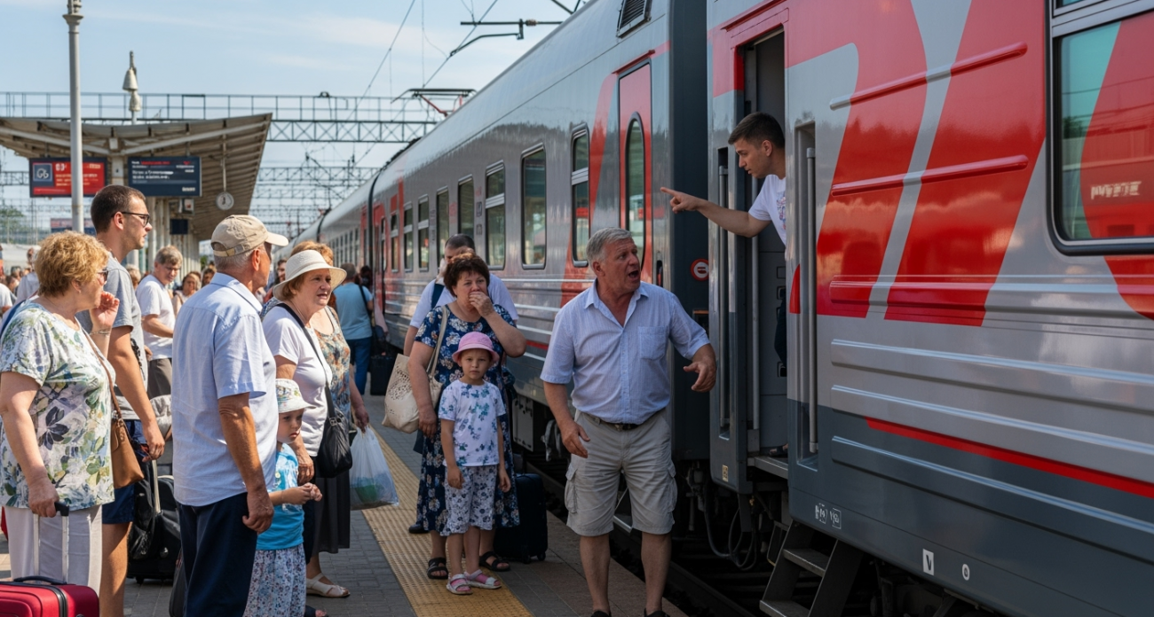 Убирайтесь из моего купе, я тут отдыхать буду! Попутчик в поезде начал орать, терпение у нас закончилось