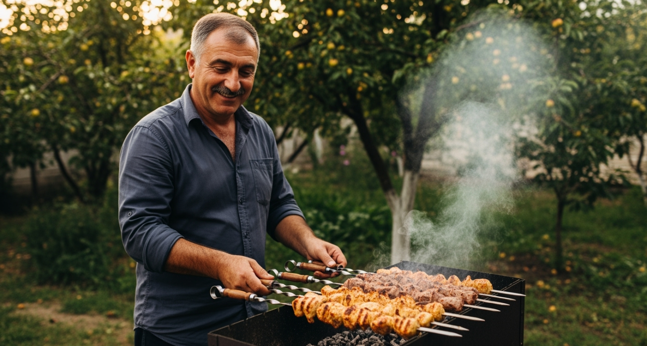 Грузинский секрет шашлыка: забудьте об уксусе и майонезе - мясо просто тает во рту