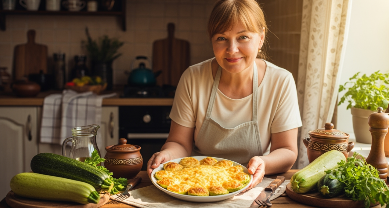 Кабачки с хрустящей сырной корочкой: простой рецепт покорит даже ненавистников овощей
