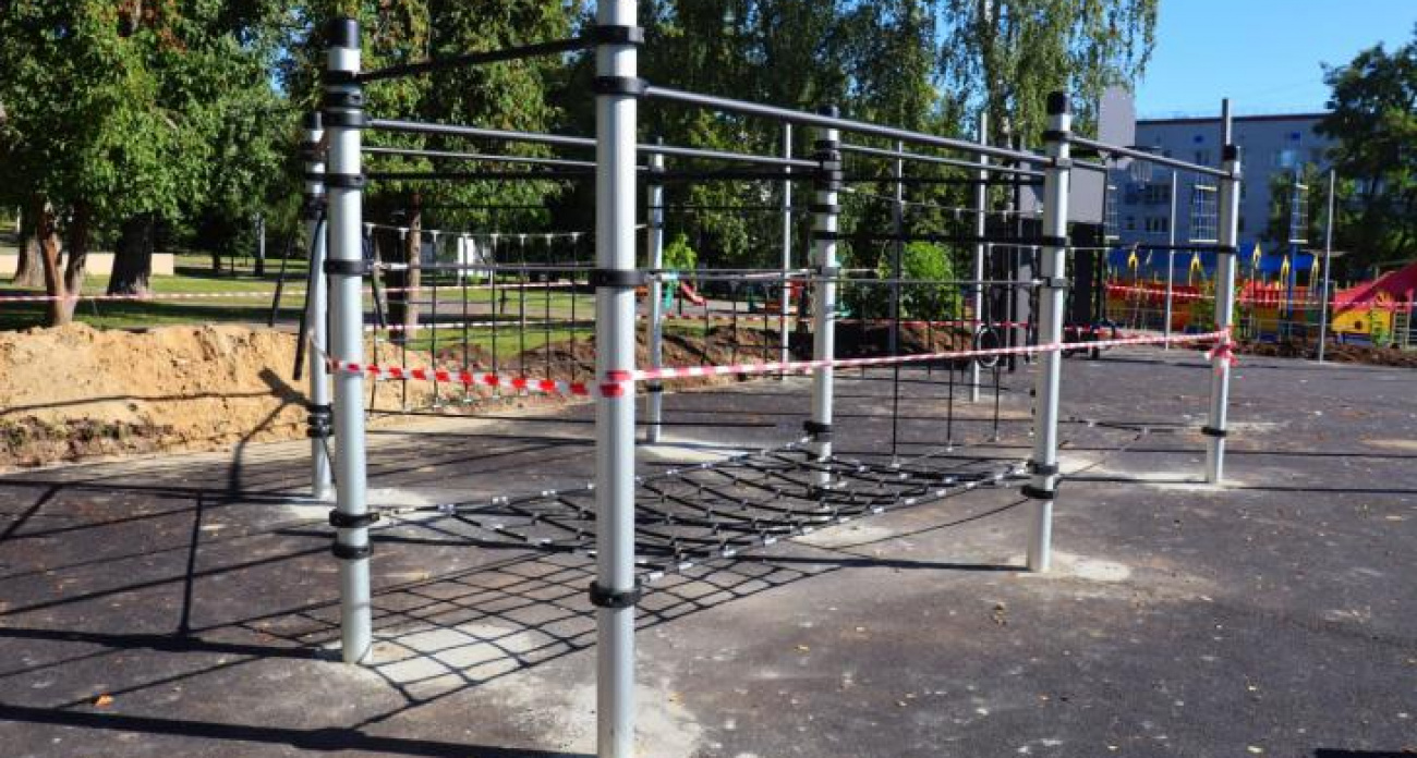 В парке Дзержинского откроется универсальная спортплощадка с зонами для ГТО и людей с инвалидностью